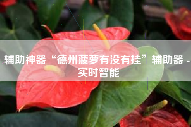 辅助神器“德州菠萝有没有挂	”辅助器 - 实时智能